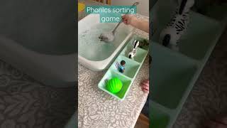 Phonics sorting game | learning beginning sounds