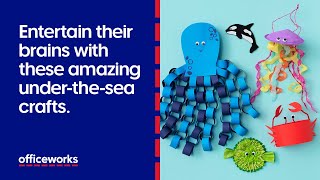5 Super-fun Sea Creature Craft Activities for Kids