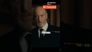 The shortest interview in British Military history? #jobinterview #enigma #turing