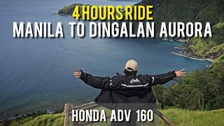 Honda Adv160 Mula Manila Hangang Dingalan Aurora 800 Pesos Budget | Tanawan Falls | Gabaldon Road