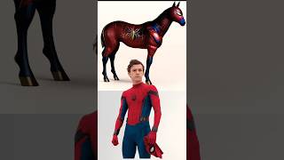 Spiderman | Spider-Man horse |hulk | hulk horse |average horse #horse #spiderman #hulk #avengers