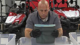 Cleaning Air Filter on YANMAR Gas UTVs