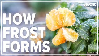 How does frost form?