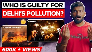 Delhi air pollution is a climate emergency | Air pollution in Delhi explained by Abhi and Niyu