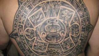 Aztec / Mayan Calendar Tattoo
