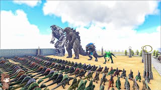 Team Godzilla VS Team Spino | ARK Mod Battle Ep.164