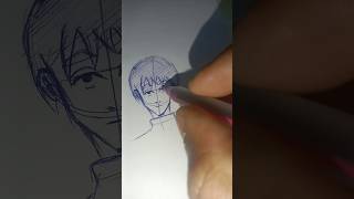 You anime characters how to draw fist time.. ?... #subscribers #animetime