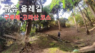 [오늘 우린] 일본에도 올레길이!? 규슈 올레길 구루메-고라산 코스 걷기