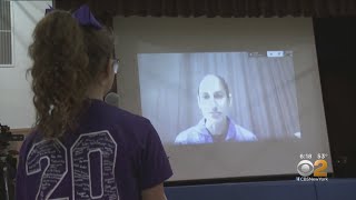 Astronaut Chats With Fifth Graders From Her Old Elementary School