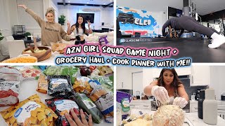 AZN GIRL SQUAD GAME NIGHT + cook dinner with me!!