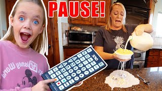 Sneaky Jokes on Mom and Dad (and Friends)! Funny Pause Challenge! Kids Fun TV