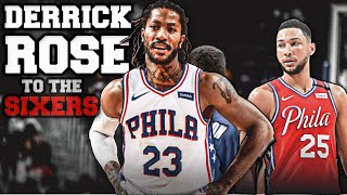 Derrick Rose trade to Philadelphia 76ers | Ben Simmons + Tyrese Maxey | NBA Trade Rumors | Sixers