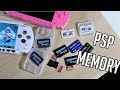 PSP Memory Card Options for Homebrew - What is the Best Setup?