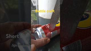 Beer bottle craft | Bottle craft  Bottle Art #youtubeshorts