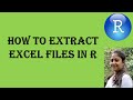 How to Extract excel in R