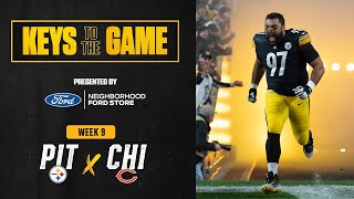Keys to the Game: Week 9 vs Chicago Bears | Pittsburgh Steelers