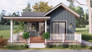 Beautiful Tiny House With 7×7 Meters - Farm House Design | Exploring Tiny House