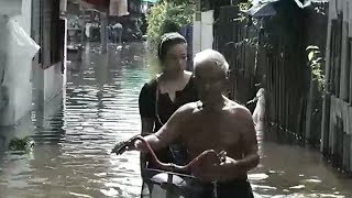 อยุธยา-ปทุมฯ จมบาดาลหลายอำเภอ หลังเขื่อนระบายน้ำเพิ่มขึ้น