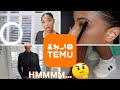 Will Temu do it?! MY FIRST TEMU REVIEW! | ROCHELLE VLOGS