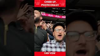 🔴 EPIC!!  ARSENAL FANS CHANT🎶 Cheer up, Postecoglu! 🎶🤣 SPURS vs ARSENAL #shorts #fanview