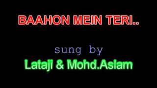 BAHON MEIN TERI MASTI Song by Lataji & Mohammed Aslam