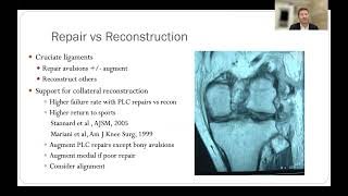 Posterolateral Corner Injuries : Diagnosis \u0026 Management : Dr Brett Fritsch