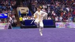 【武術演武】＜女子太極剣＞齋藤志保選手　第13回世界武術選手権大会