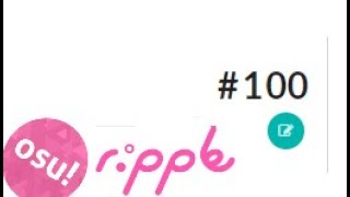 #100 on osu!Ripple AFTER 5 MONTHS (+JUSTadICE EZHDDTFLRX SS) || osu! [Reupload]