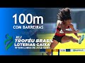 MICAELA CAMPEÃ - Final 100m C/ Barreiras - Troféu Brasil Loterias Caixa de Atletismo