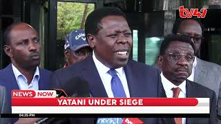 Former Treasury CS Ukur Yatani was arrested over allegations of corruption