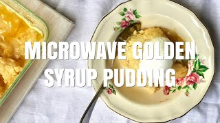 How to make a quick golden syrup pudding in the microwave | Australia's Best Recipes