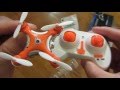 Cheerson CX-10C Camera Drone (Unboxing Close Up View) Tiny Mini Quadcopter