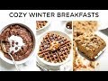 HEALTHY WINTER BREAKFAST RECIPES ‣‣ cozy & healthy breakfast ideas