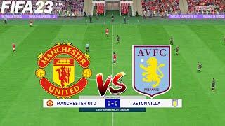 Manchester United vs Aston Villa - Carabao Cup - PS5 Full Gameplay
