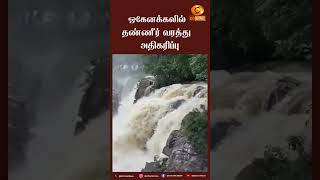 ஒகேனக்கலில் தண்ணீர் வரத்து அதிகரிப்பு | #cauveryriver