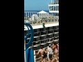 Royal Caribbean Oasis of the Sea Zip Line Action #2