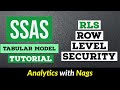 Row Level Security RLS  in SSAS Tabular Model - SSAS Tutorial (16)