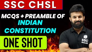 MCQs & Preamble of Indian Constitution | Zero To Hero | FOR SSC CHSL