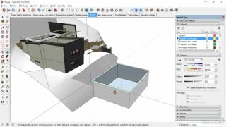 Tutoriel SketchUp 2016 : Créer un décalage et des ombres | video2brain.com