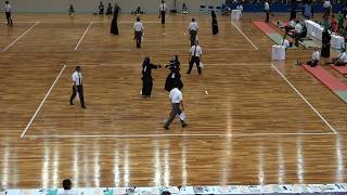 2018IH 剣道 男子個人 1回戦 奥野  龍谷大平安（京都府） 対 山下  磐田東（静岡県）