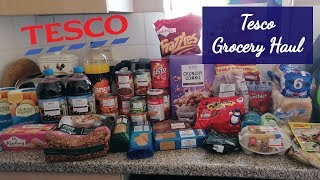 TESCO GROCERY HAUL | CLICK AND COLLECT | UK MUM OF ONE