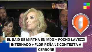Mirtha en MDQ + Lavezzi internado + Flor Peña vs. Cerrone #Intrusos | Programa completo (08/01/24)