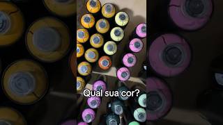 A melhor marca de Tinta Spray no mundo, essa vale cada $ #graffiti #unboxing #spraypaint #arte