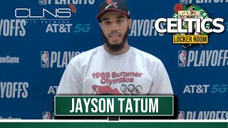 Jayson Tatum Postgame Interview | Game 7 | Celtics vs Raptors