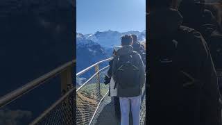 🇨🇭 Thrilling cliff walk at Grindelwald First, Switzerland