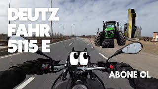 Deutz fahr 5115 E Almaya Gidiyoruz (Motovlog) İnceleme.