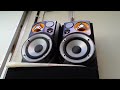 philips 3way max bass speaker fwb c399 01 woofer test