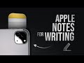 How to Use Apple Notes in iPad for Writing (tutorial)