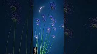 Soothing deep sleep music #flowers #purple #dandelions