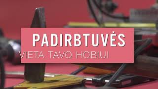 Medžio darbai! | PADIRBTUVĖS 👨‍🏭⚙️🛠️